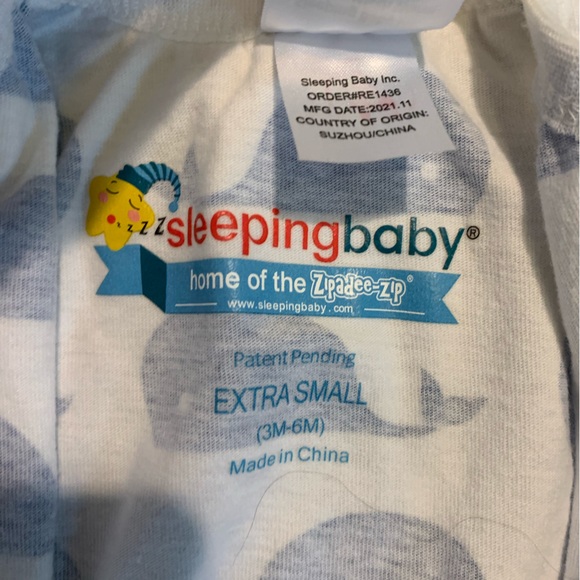 2 SleepingBaby Zipadee-Zip swaddle with belt included (purchased separately) - Picture 6 of 9